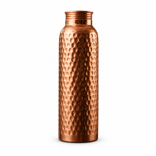 Copper & Soul Kupferflasche – Handgehämmert