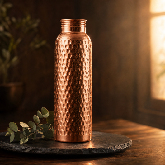 Copper & Soul Kupferflasche – Handgehämmert